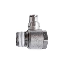 Metal Swiv. Elbow 6mm X 1/2' M